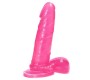 Toyz4Lovers REAL RAPTURE EARTH FLAVOUR DILDO 6,5'' ROZĀ