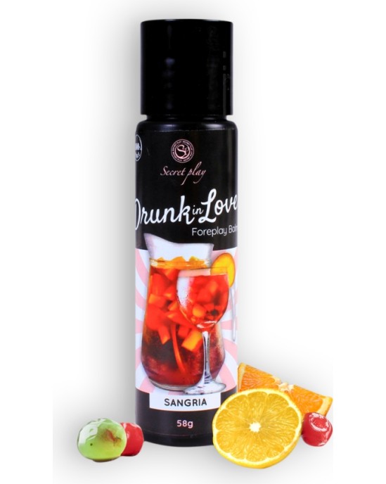 Secret Play BALM LUBRICANT SANGRIA FLAVOUR DRUNK IN LOVE 60ML