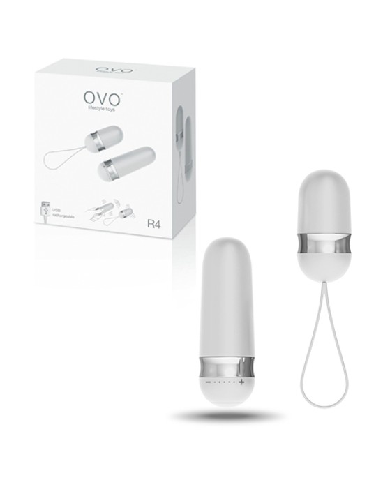 OVO R4 RECHARGEABLE EGG WHITE