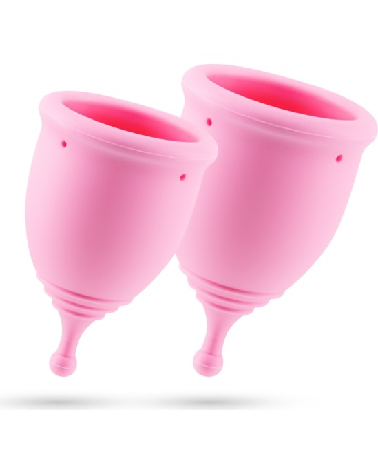 Crushious MINERVA S + L MENSTRUAL CUPS WITH POUCH