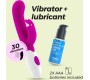 Crushious JIGGLIE RABBIT VIBRATORS AR IEKĻAUTU ŪDENS BĀZES LUBRIKANTI