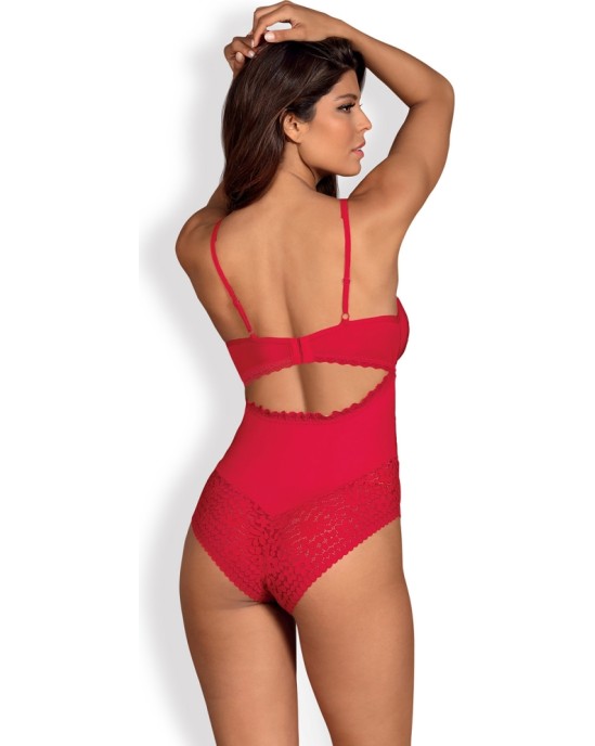 Obsessive BODY JOLIEROSE RED - 36-38 S/M