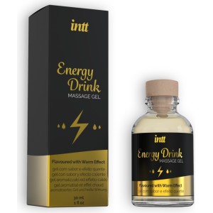 Intt ENERĢIJAS DZĒRIENU MASĀŽAS GELS AR AROMĀTU 30ML