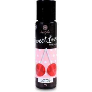 Secret Play LUBRIKANTS GELS SWEET LOVE CHERRY LOLLIPOP AROMĀTĀ 60ml