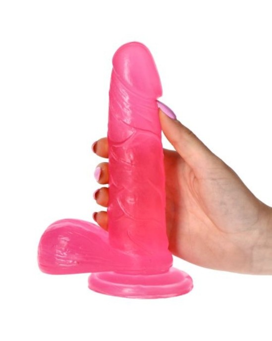 Toyz4Lovers REAL RAPTURE EARTH FLAVOUR DILDO 6,5'' ROZĀ