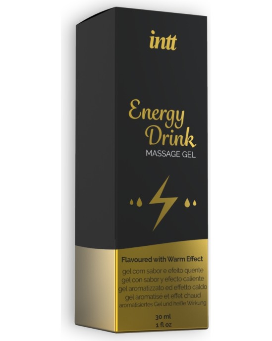 Intt ENERĢIJAS DZĒRIENU MASĀŽAS GELS AR AROMĀTU 30ML