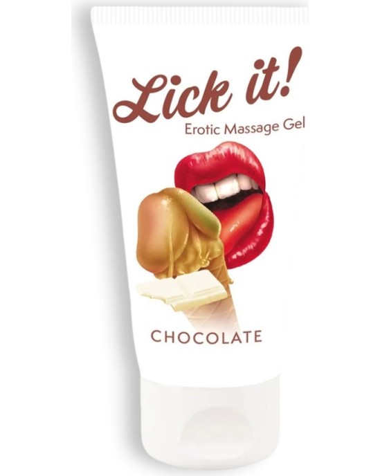 Orion LICK-IT KISSABLE LUBRICANT WHITE CHOCOLATE 50ML