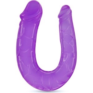 Crushious DOUBLE TROUBLE DOUBLE HEAD DILDO PURPLE