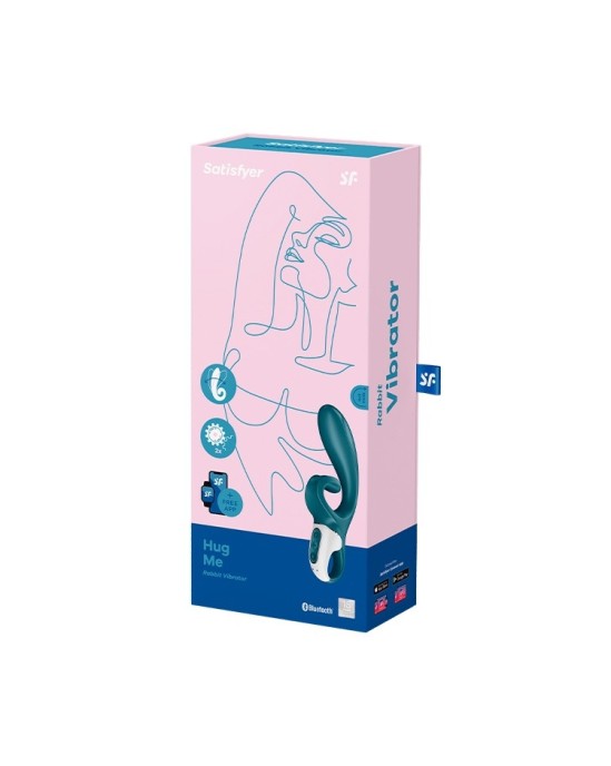 Satisfyer HUG ME VIBRATOR WITH APP GREEN