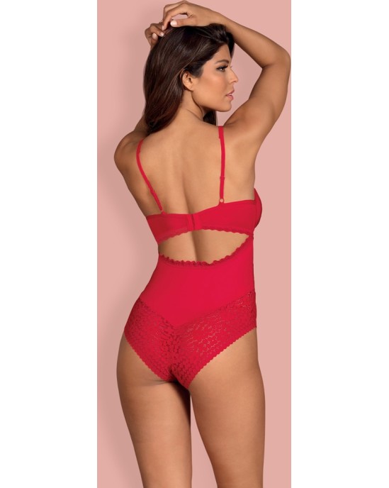 Obsessive BODY JOLIEROSE RED - 36-38 S/M