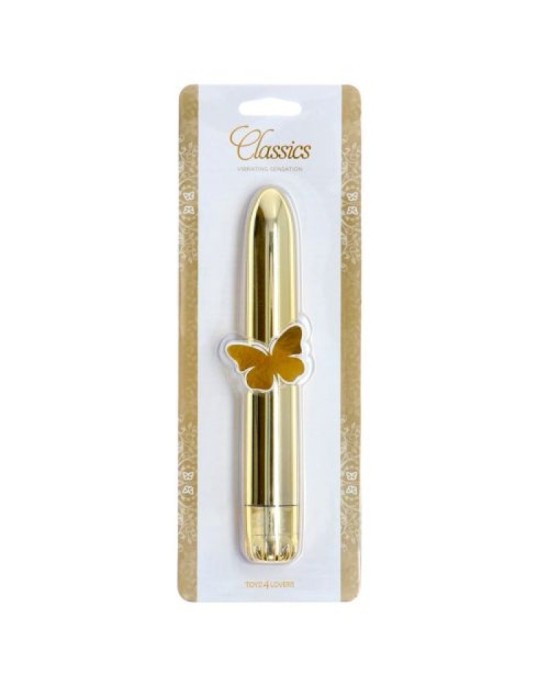 Toyz4Lovers CLASSICS VIBRATOR GOLD MEDIUM