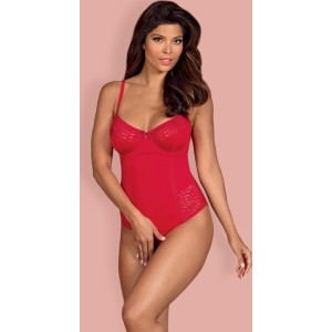 Obsessive BODY JOLIEROSE RED - 36-38 S/M