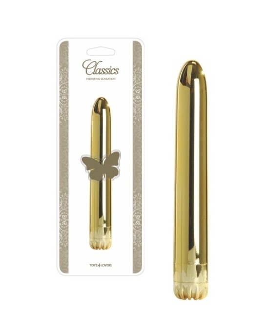 Toyz4Lovers CLASSICS VIBRATOR GOLD MEDIUM