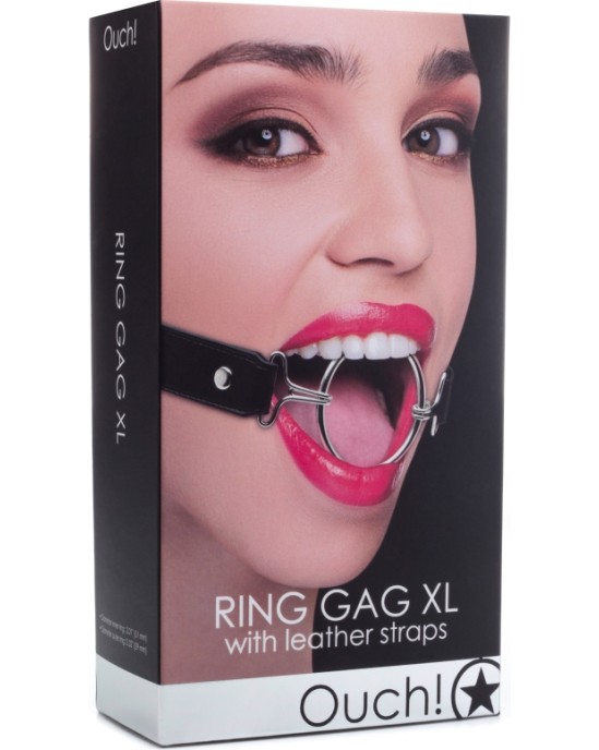 Ouch! RING GAG XL BLACK