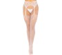 Leg Avenue Hosiery LEG AVENUE - КОЛГОТКИ В СЕТКУ С ЗАДНИМ ШВОМ