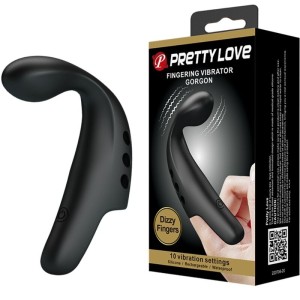 Pretty Love Flirtation PRETTY LOVE - BLACK GORGON VIBRATOR TIMBLE