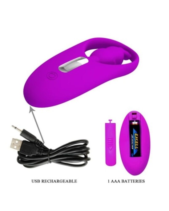 Pretty Love Smart PRETTY LOVE - WILD RABBIT STIMULATOR FOR PANTIES WITH REMOTE CONTROL LILAC