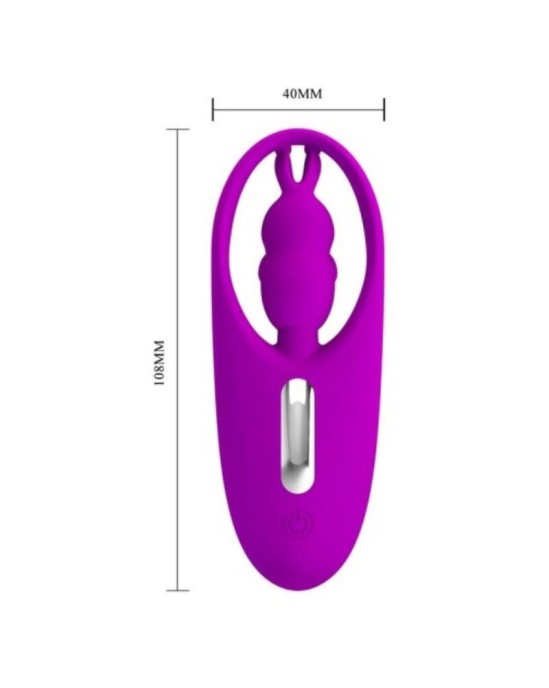 Pretty Love Smart PRETTY LOVE - WILD RABBIT STIMULATOR FOR PANTIES WITH REMOTE CONTROL LILAC