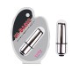 Chisa Vibrating Bullet Hi-Basic 5,8 x 1,8 cm Sudrabs