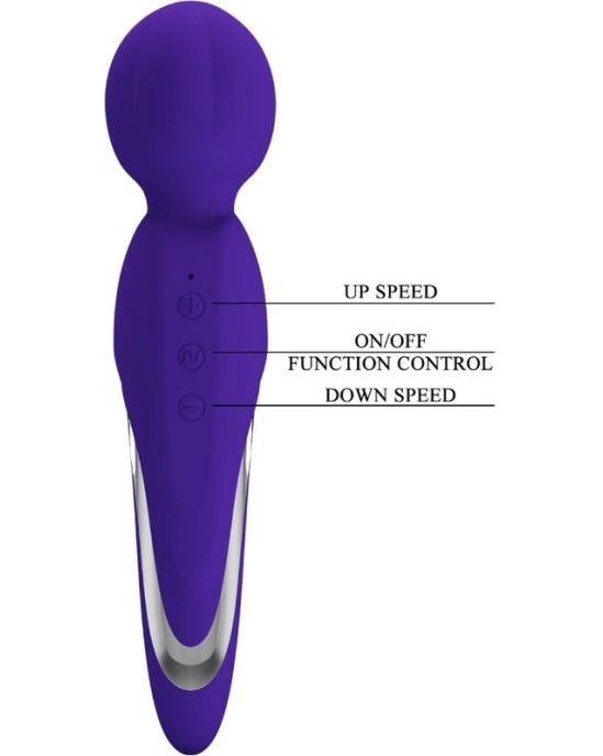 Pretty Love Flirtation PRETTY LOVE - WALTER VIBRATOR WAND PURPLE