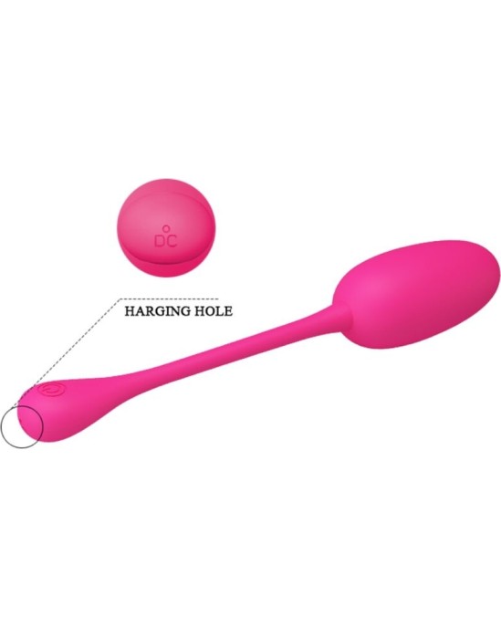 Pretty Love Flirtation PRETTY LOVE - KNUCKER PINK RECHARGEABLE VIBRATING EGG