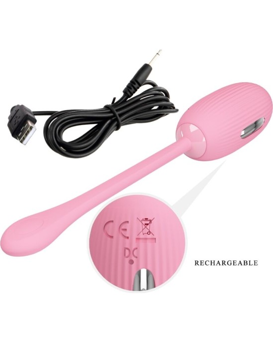 Pretty Love Smart PRETTY LOVE - DOREEN PINK RECHARGEABLE VIBRATING EGG