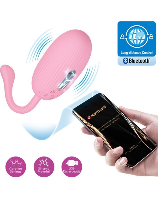 Pretty Love Smart PRETTY LOVE - DOREEN PINK RECHARGEABLE VIBRATING EGG