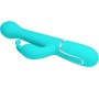 Pretty Love Flirtation PRETTY LOVE — DEJON RABBIT VIBRATOR 3 IN 1 DAUDZFUNKCIJAS AQUA GREEN