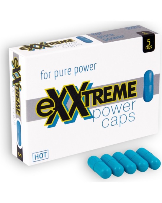 Hot™ EXXTREME POWER CAPS ДЛЯ МУЖЧИН 5 CAPS