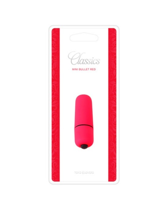 Toyz4Lovers VIBRĒJOŠS MINI BULLET RED