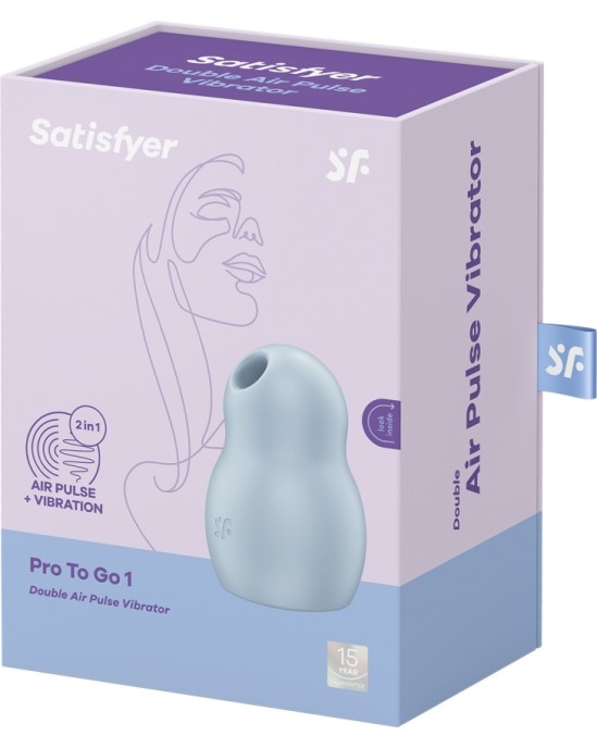 Satisfyer СИНИЙ СТИМУЛЯТОР PRO TO GO 1