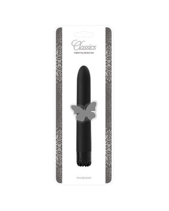 Toyz4Lovers CLASSICS VIBRATOR BLACK MEDIUM