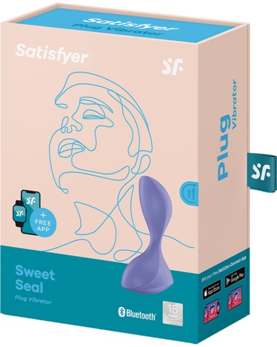 Satisfyer ПРОБКА SWEET SEAL СИРЕНЕВАЯ