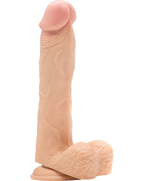 Realrock 9? REALISTIC DILDO WITH TESTICLES WHITE