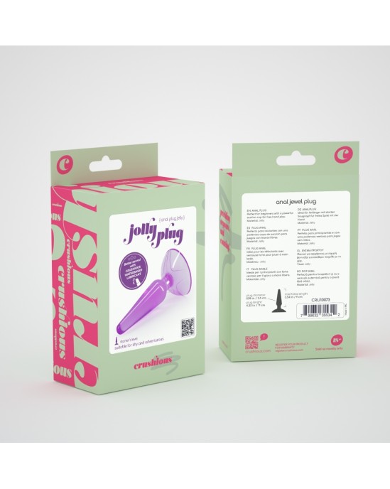 Crushious JOLLY PLUG ANAL PLUG LILAC