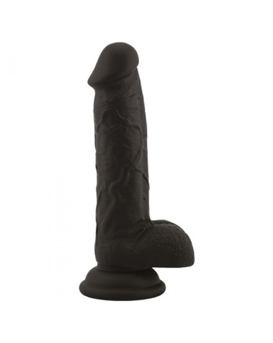 Toyz4Lovers REAL SAFE ROD LARGE SILICONE DILDO BLACK