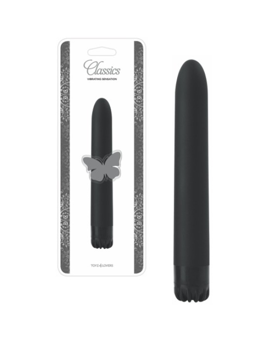 Toyz4Lovers CLASSICS VIBRATOR BLACK MEDIUM