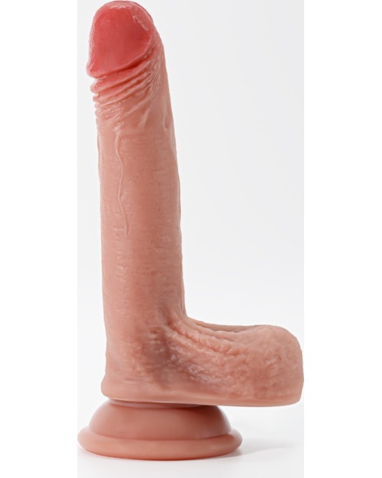 Crushious INVIKTUS 7 LIQUID SILICONE DILDO FLESH