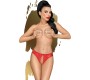 Penthouse БЕЛЬЕ NAUGHTY VALENTINE RED С ОТВЕРСТИЕМ В ПахЕ - 40-42 L/XL