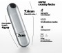 Crushious IMOAN RECHARGEABLE VIBRATING BULLET SILVER