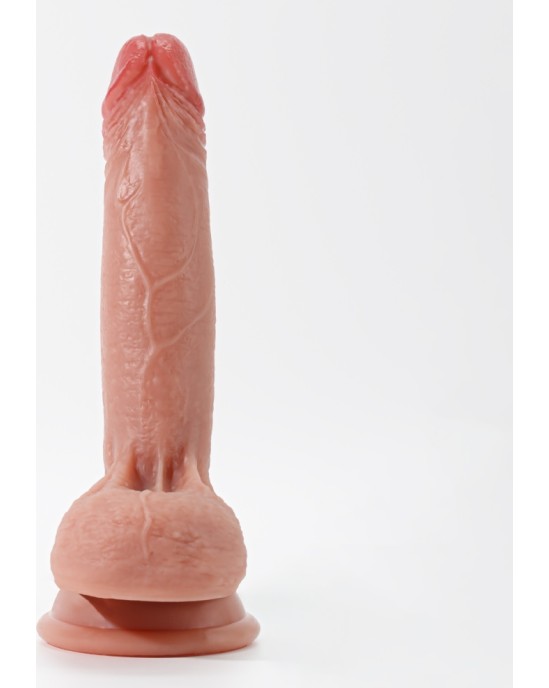 Crushious INVIKTUS 7 LIQUID SILICONE DILDO FLESH