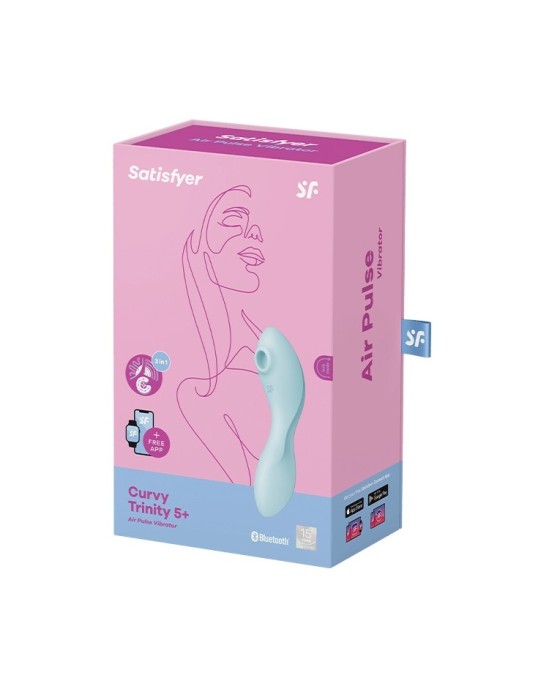 Satisfyer CURVY TRINITY 5 VIBRATOR BLUE