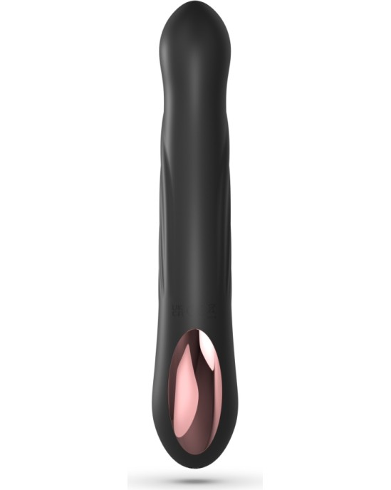 Crushious LAPIN TRUSTING RABIT VIBRATOR BLACK