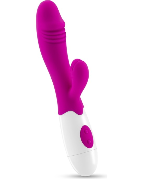 Crushious LOLLIPOP RABBIT VIBRATORS AR ŪDENS BĀZES LUBRIKANTIEM