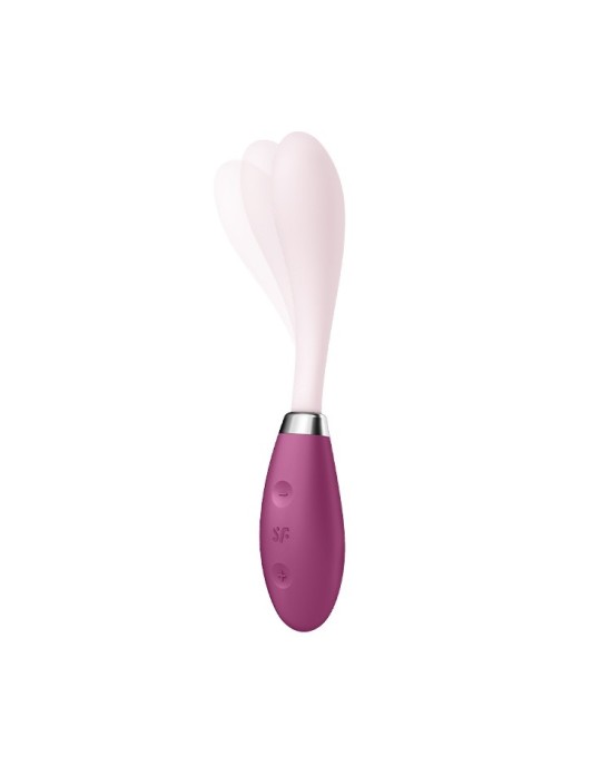 Satisfyer G-SPOT FLEX 3 VIBRATORS BURGUNDY