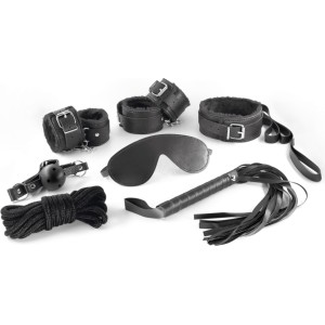 Crushious DUNGEONS & MAIDENS BDSM KIT BLACK