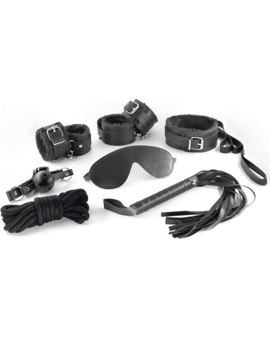 Crushious DUNGEONS & MAIDENS BDSM KIT BLACK