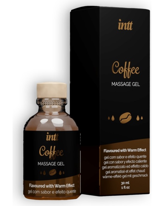 Intt COFFEE FLAVOURED MASSAGE GEL 30ML