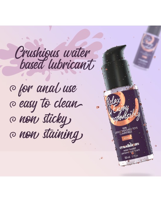 Crushious ANĀLĀS LIETOŠANAS LUBRIKANTS 50 ML