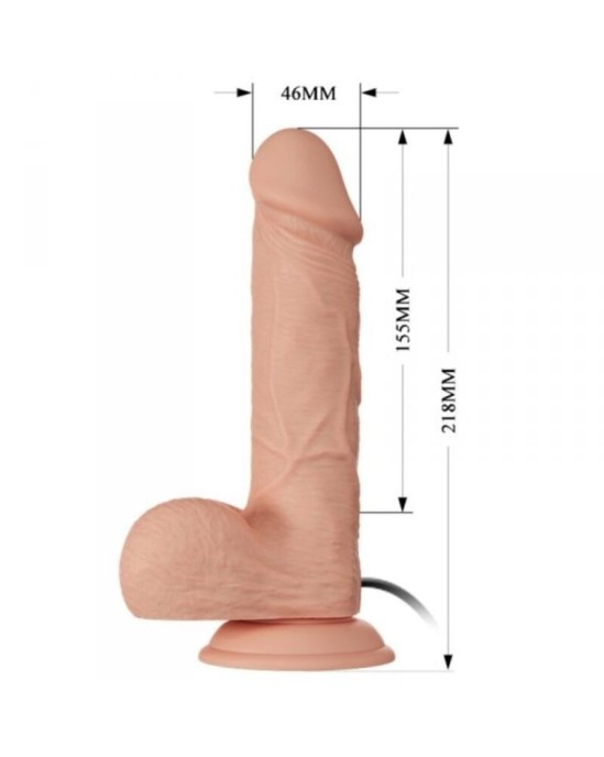 Baile Dildos SKAISTĀ SATIKSME BAHAMUT THUSTING 21,8 CM — MIESA